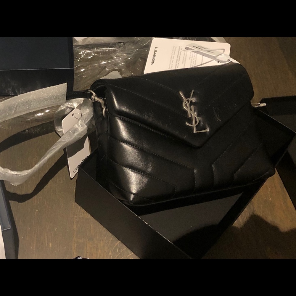 YSl SLP black loulou bag
